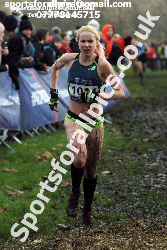 Senior Women and under-23 Womens 2017 British Athletics Liverpool Cross Challenge, Sefton Park, Liverpool. Photo:  David T. Hewitson/Sports for All Pics
